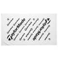  TaylorMade Tour Logo Golf Towel (White) Tour Inspired Design With Absorbent Fabric