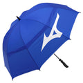  Mizuno Tour Twin Canopy Golf Umbrella (Staff Blue) 68 Inch Construction With Windproof Design