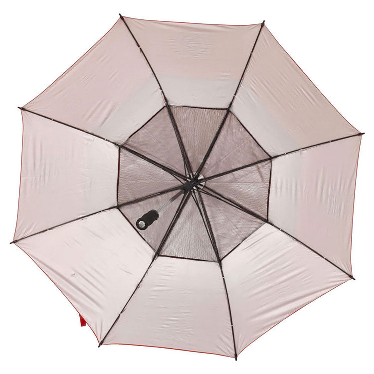  Galvin Green Tromb II Golf Umbrella (Red/Silver) Extra Strong Frame With Reflective Coating