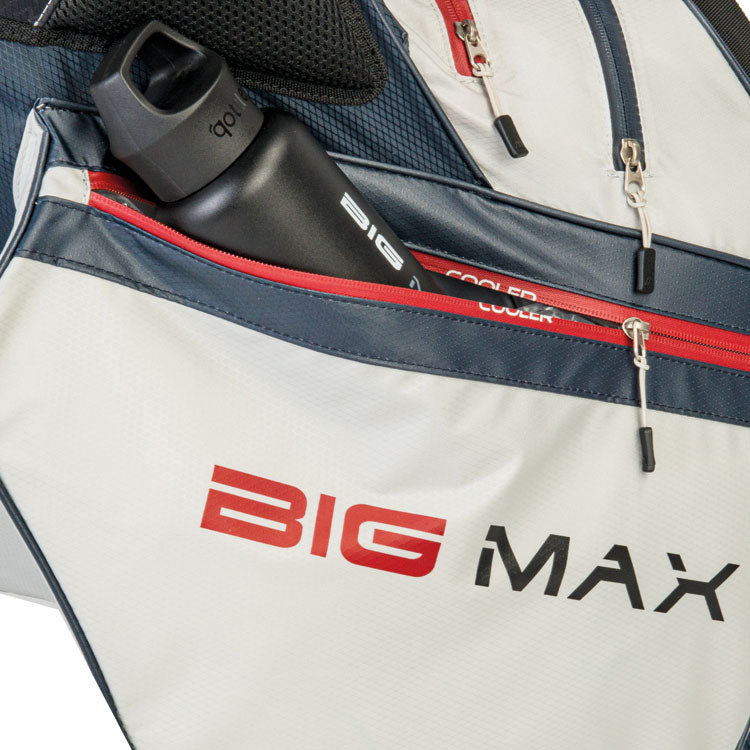  Big Max Dri-Lite Hybrid Tour Golf Stand Bag (Black) Water Resistant With Maximum Organisation
