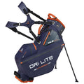  Big Max Dri-Lite Hybrid Tour Golf Stand Bag (Steel Blue/Black/Rust) Water Resistant With Maximum Organisation