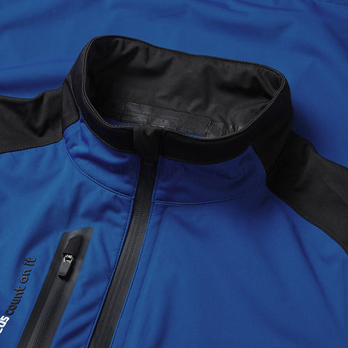  Abacus Bounce 1/2 Zip Waterproof Golf Jacket (Cobalt Blue/Black) Very Breathable With Lightweight Protection