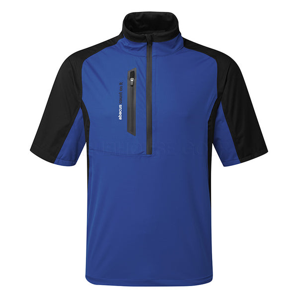  Abacus Bounce 1/2 Zip Waterproof Golf Jacket (Cobalt Blue/Black) Very Breathable With Lightweight Protection