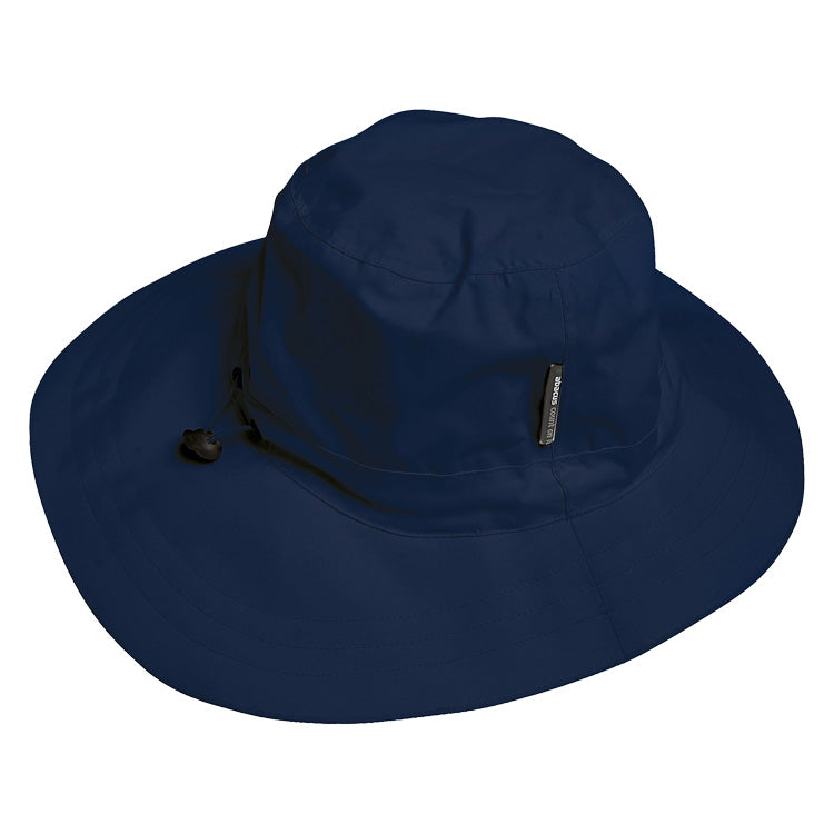  Abacus Links Rain Golf Hat (Navy) Waterproof Fabric With Adjustable Drawstring