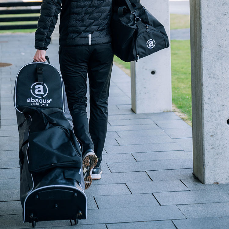 Abacus Padded Golf Travel Cover (Black/Grey) Added Club Protection With Carry Handles