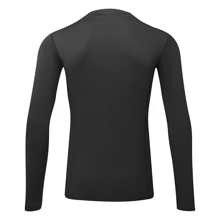  Abacus Spin Golf Base Layer (Black) Warming Design With Moisture Control