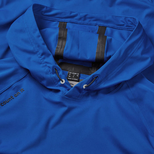  Abacus Bounce Waterproof Hoodie Golf Jacket (Dark Cobalt) Very Breathable With Lightweight Protection