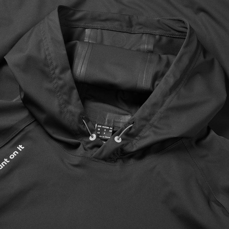  Abacus Bounce Waterproof Hoodie Golf Jacket (Black) Very Breathable With Lightweight Protection