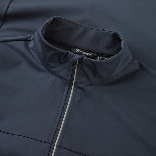  Abacus Dornoch Hybrid Golf Wind Jacket (Navy) Stretchy Softshell With Thermal Fleece Inner