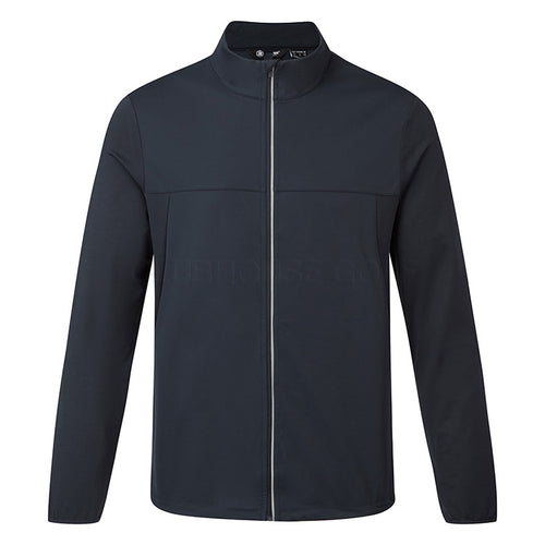  Abacus Dornoch Hybrid Golf Wind Jacket (Navy) Stretchy Softshell With Thermal Fleece Inner