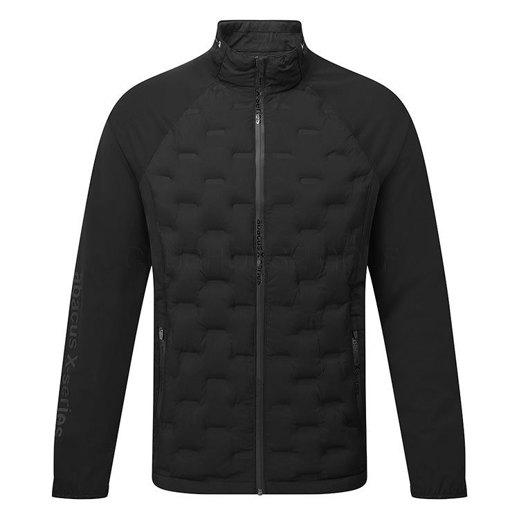  Abacus PDX Waterproof Golf Jacket (Black) Very Breathable With Lightweight Protection