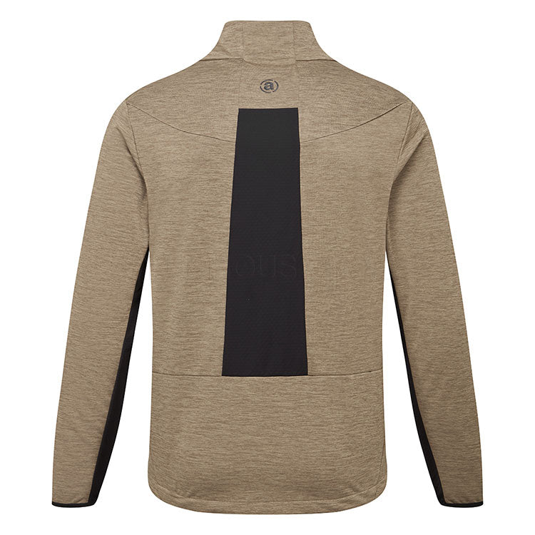  Abacus Ardfin SoftShell Golf Wind Jacket (Nougat) Maximum Warmth With Stretchable Fabric