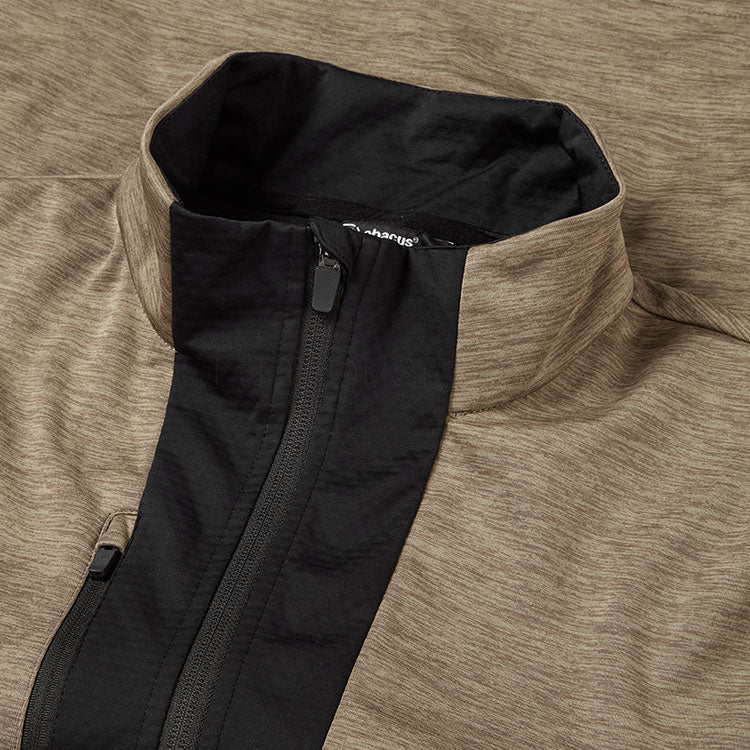  Abacus Ardfin SoftShell Golf Wind Jacket (Nougat) Maximum Warmth With Stretchable Fabric