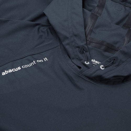  Abacus Bounce Waterproof Hoodie Golf Jacket (Navy) Very Breathable With Lightweight Protection