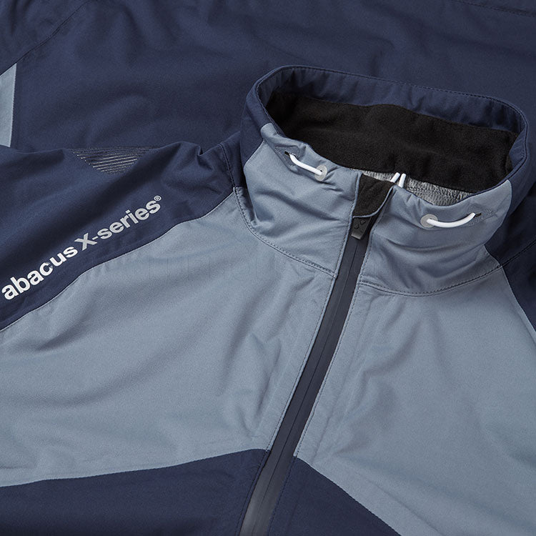  Abacus Pitch Waterproof Golf Jacket (Dusty Blue) Very Breathable With Lightweight Protection