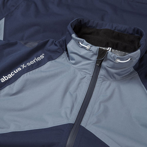  Abacus Pitch Waterproof Golf Jacket (Dusty Blue) Very Breathable With Lightweight Protection