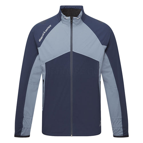  Abacus Pitch Waterproof Golf Jacket (Dusty Blue) Very Breathable With Lightweight Protection