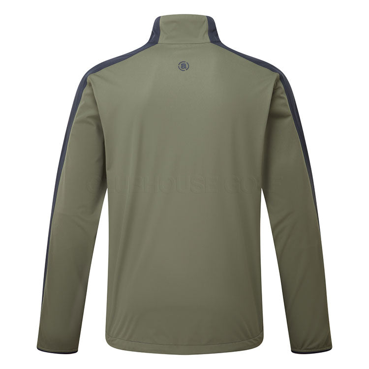  Abacus Bounce Full Zip Waterproof Golf Jacket (Navy/Combo) Very Breathable With Lightweight Protection