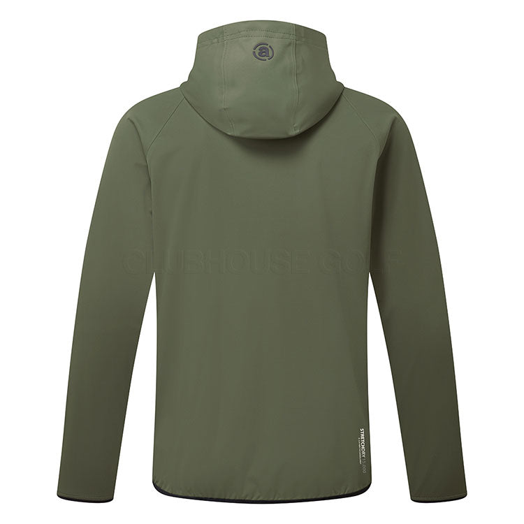  Abacus Bounce Waterproof Hoodie Golf Jacket (Forest) Very Breathable With Lightweight Protection
