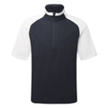  Abacus Bounce 1/2 Zip Waterproof Golf Jacket (Navy/White) Very Breathable With Lightweight Protection