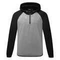 Abacus Kingsbarns Hybrid Hooded Golf Jacket (Grey) Wind Protection With Softshell Construction