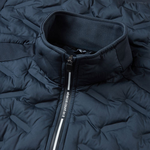  Abacus Portrush Hybrid Golf Wind Vest (Navy) Maximum Warmth With Brushed Fleece