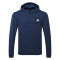  Adidas Ultimate365 Elevated Golf Hoodie (Collegiate Navy) Double Knit Fabric For More Warmth