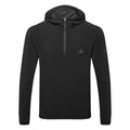  Adidas Ultimate365 Anorak Golf Hoodie (Black/Carbon) Lighter Rain Protection With Stretch Fabric