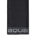  Big Max Aqua Tour Tri-Fold Golf Towel (Black/Charcoal) Quick Drying With Antibacterial Microfibre