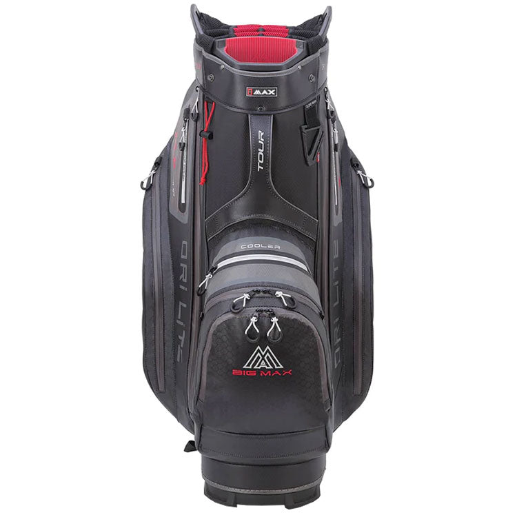  Big Max Dri-Lite Tour Golf Cart Bag (Black) Tour Size Design With Water Resistance