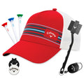  Callaway Cap Gift Set (Red) Perfect Gift Set With All Golfing Essentials