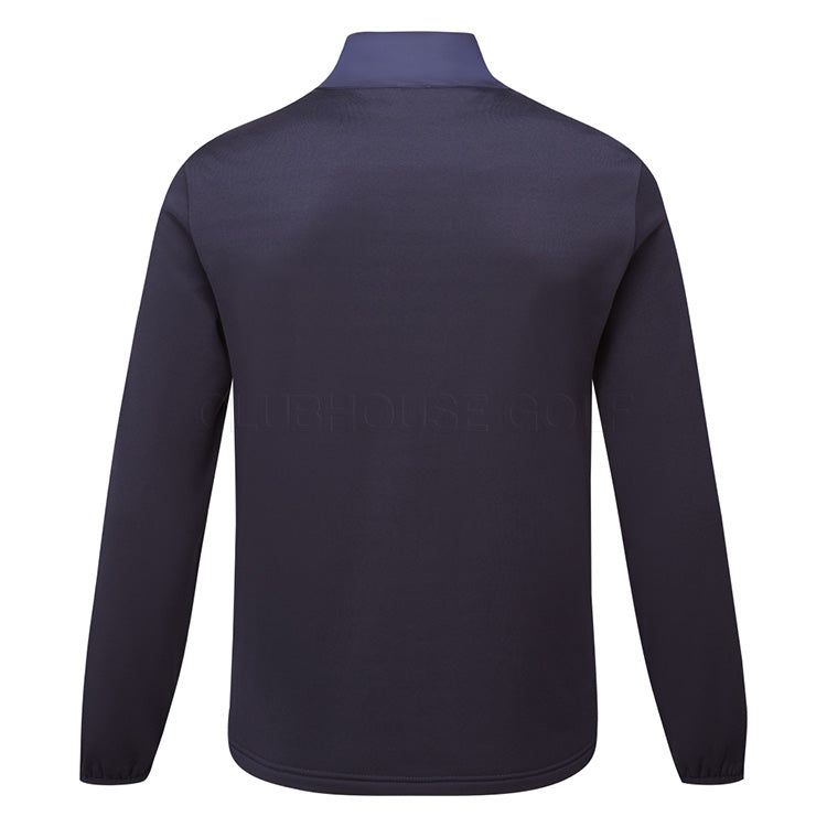  Calvin Klein Frontera Hybrid Golf Wind Jacket (Navy) Exceptional Warmth With Chill-Force Technology