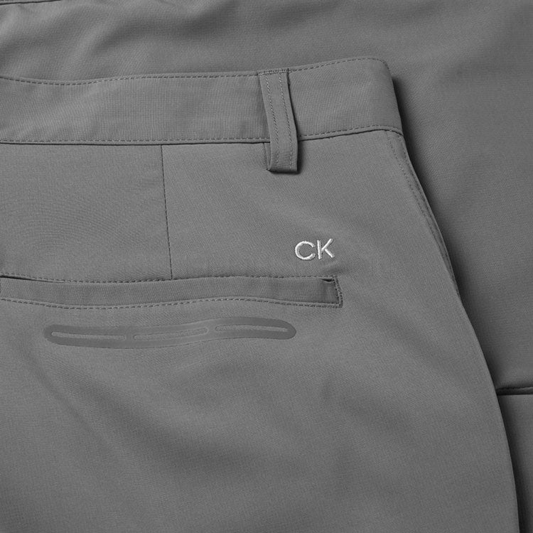  Calvin Klein Performance 2.0 Golf Trouser (Grey) Tapered Leg With Mechanical 4 Way Stretch