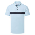  Calvin Klein Bridgehampton Golf Polo Shirt (Dusty Blue) Performance Fabric For Maximum Comfort