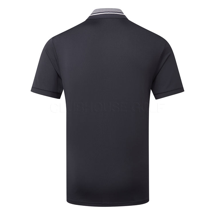  Calvin Klein Vista Jersey Golf Polo Shirt (Navy) Performance Fabric For Maximum Comfort