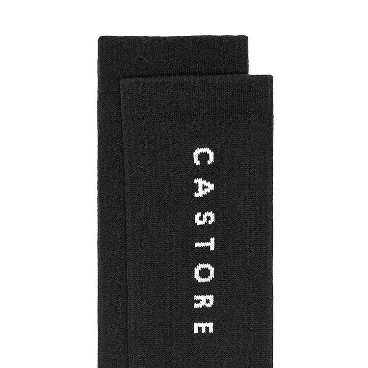  Castore Crew Golf Socks (3 Pack) (Black) Quick-Drying With Cushioned Sole
