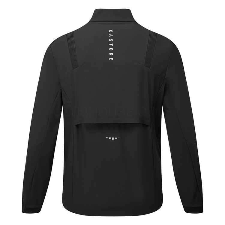 Castore LVS Winterised Golf Wind Jacket (Black/Mid Grey) LVS Ventilation For Temperature Regulation