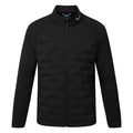  Castore Pinnacle Lightweight Hybrid Thermal Golf Wind Jacket (Black) Classic Warm Layer With Protek Technology