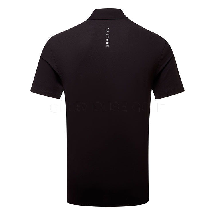  Castore Essential Golf Polo Shirt (Black) Premium Performance With Technical Fabric