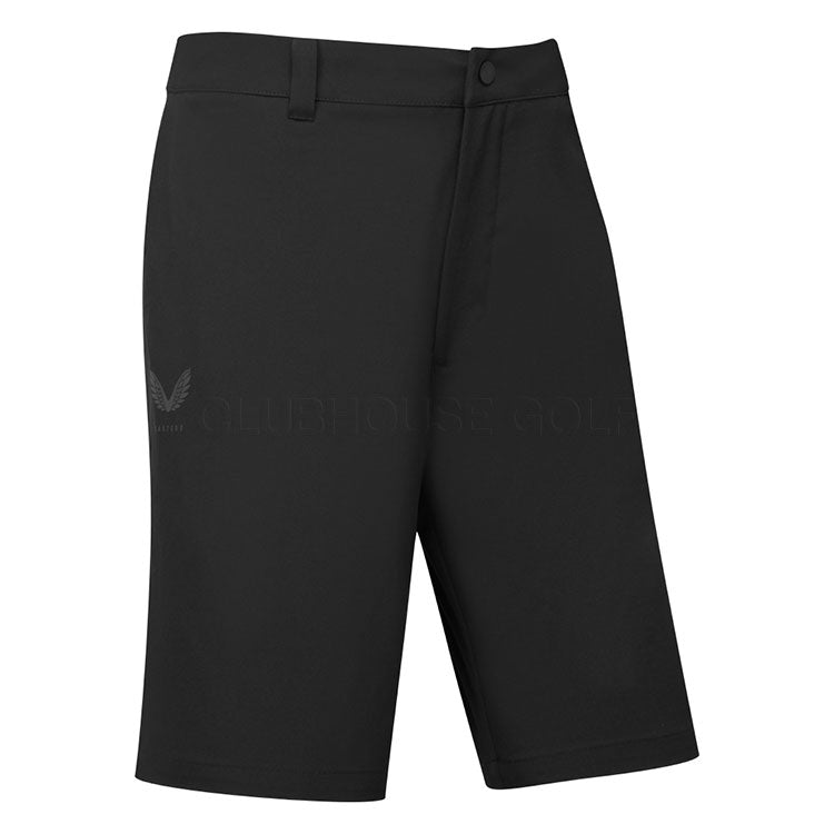  Castore Club Golf Shorts (Black) Lightweight Design With ProTek Technology
