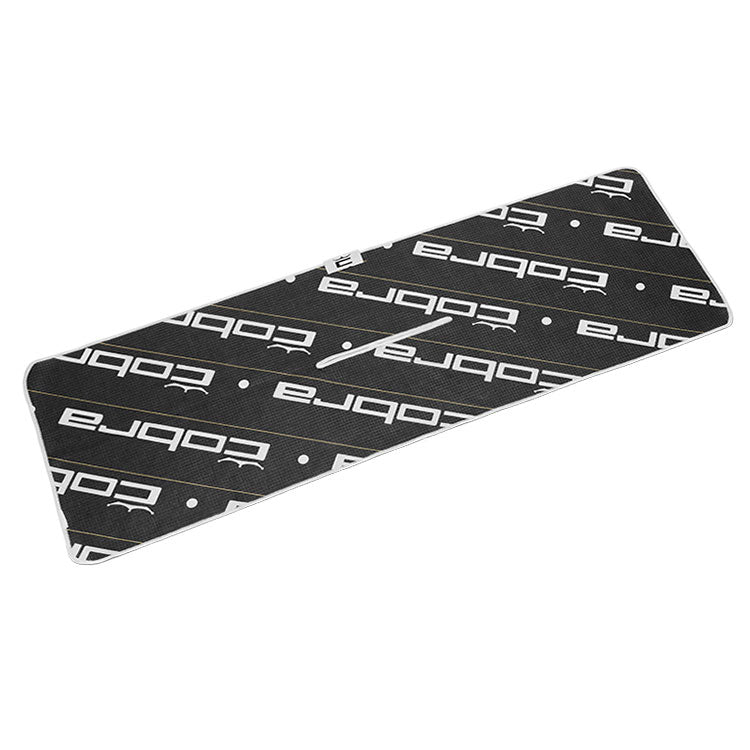  Cobra Microfiber Golf Towel (Black) More Absorbency With Microfibre Fabric Design