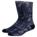  Cuater Kelp Forest Crew Golf Socks (Dress Blue) Premium Performance With All Day Comfort