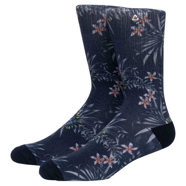 Cuater Kelp Forest Crew Golf Socks (Dress Blue) Premium Performance With All Day Comfort