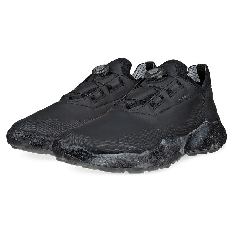  Ecco Biom H5 BOA Golf Shoes (Black) Breathable Performance With Increased Stability