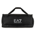  Emporio Armani Medium Golf Duffle Bag (Black/White) Organised Interior With Technical Fabric