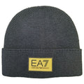  Emporio Armani Mountain Gold Label Golf Beanie (Armani Blue) Lightweight Construction With Adjustable Closure