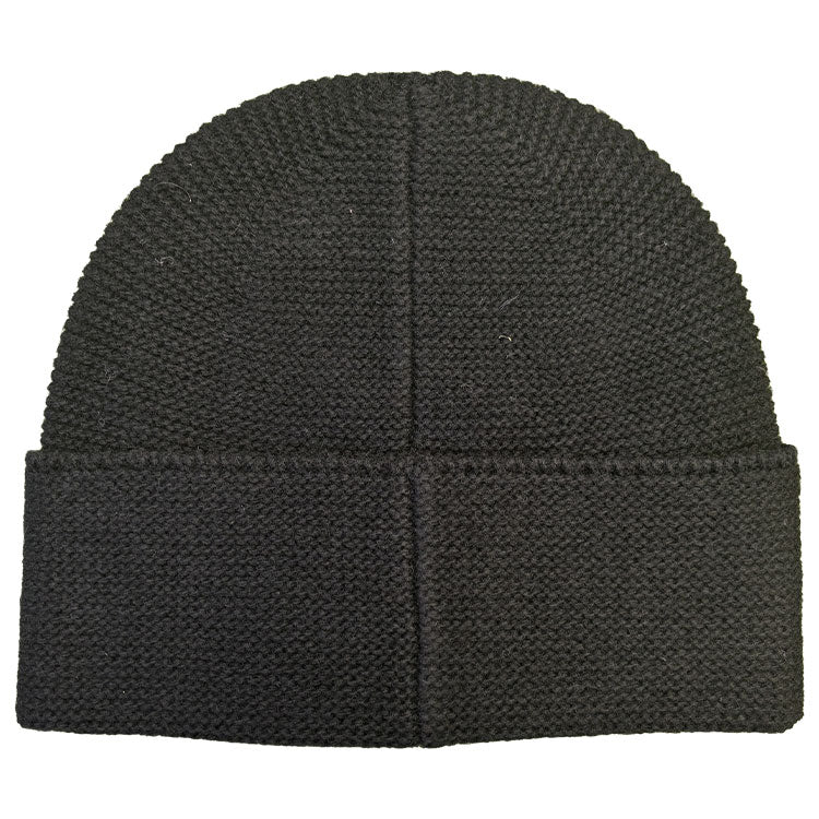  Emporio Armani Mountain Gold Label Golf Beanie (Black) Lightweight Construction With Adjustable Closure