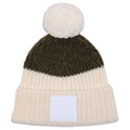  Emporio Armani Mountain Golf Beanie (White/Grape Leaf) Lightweight Construction With Adjustable Closure