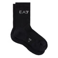  Emporio Armani Pro Crew Golf Socks (Black/White) Lightweight Stretch Fabric For Extra Comfort
