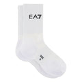  Emporio Armani Pro Crew Golf Socks (White/Black) Lightweight Stretch Fabric For Extra Comfort